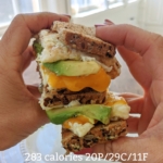 egg sandwich with calories and macros