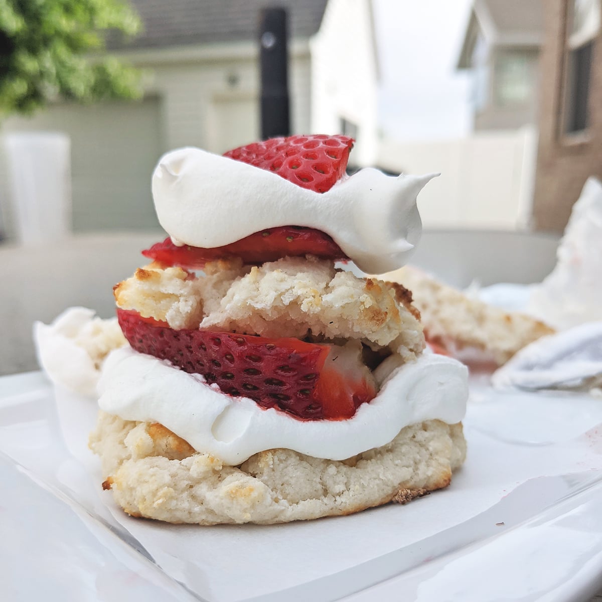 3 Ingredient Healthy Strawberry Shortcake - Health Beet