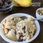 chunky monkey protein ice cream with nutrition info for calories and macros