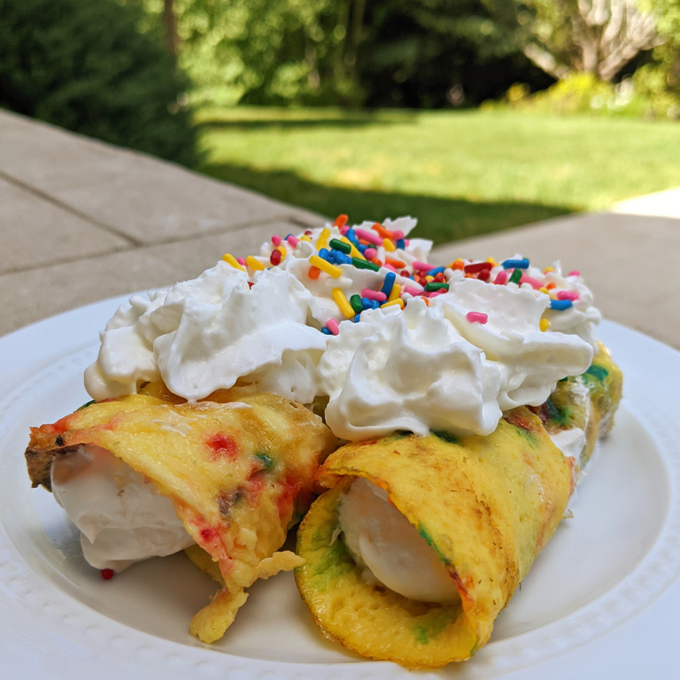 Low Carb Birthday Cake Egg Crepes Health Beet