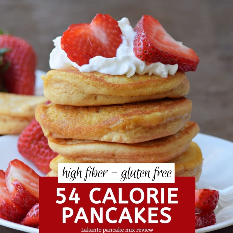 high fiber gluten free pancake review thumbnail 54 calories