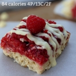 Raspberry White Chocolate Baked Oatmeal