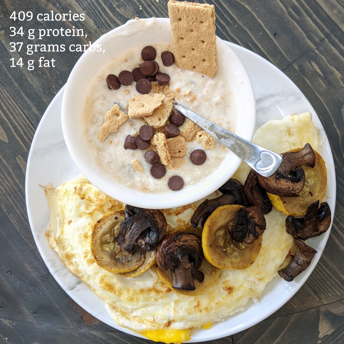 S'mores Protein Overnight Oats {with Yogurt} Health Beet