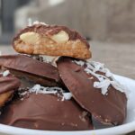 coconut almond protein bites