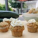 gluten free zucchini muffins sq with calories and macros