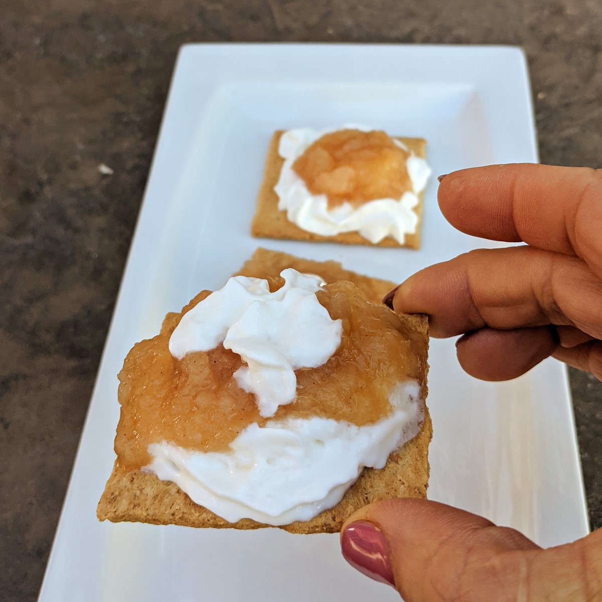 No Bake Apple Graham Cracker Dessert Health Beet