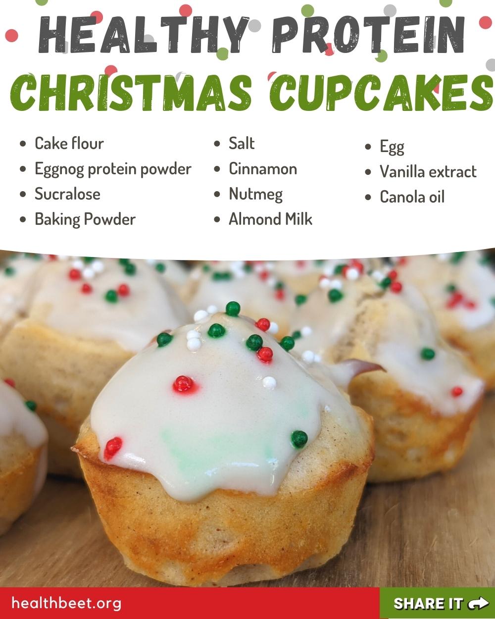 Healthy Eggnog Protein Cupcakes Health Beet