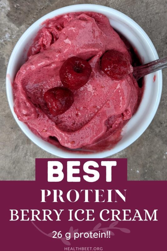 protein berry ice cream