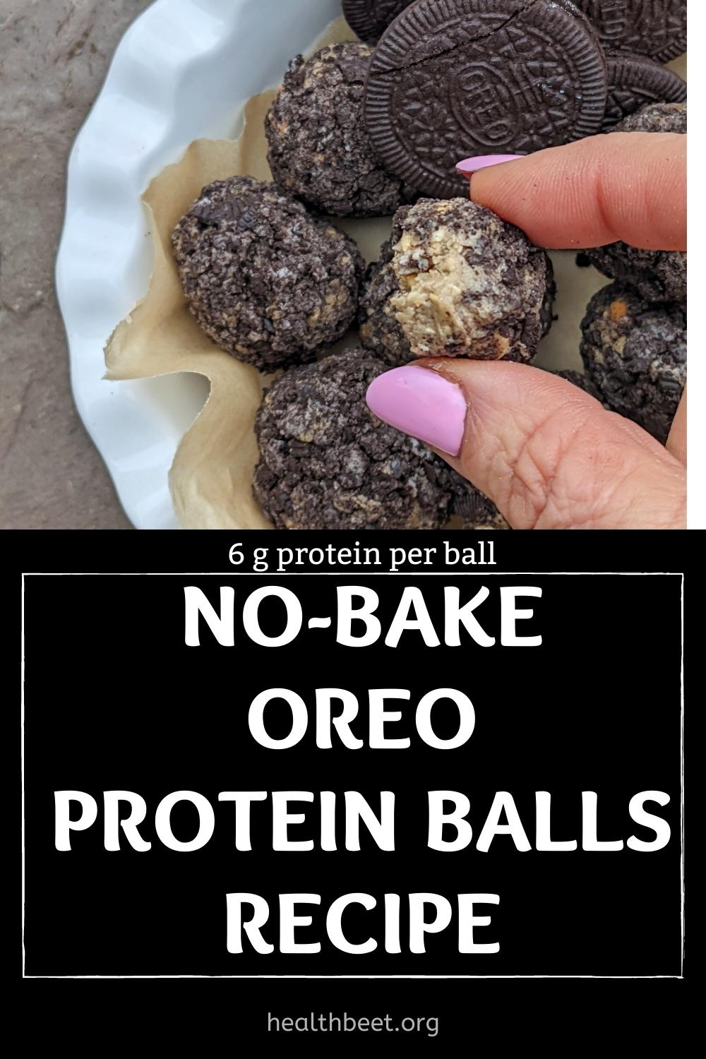 No Bake Protein Balls - Cook With Manali