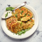 grilled zucchini fritters
