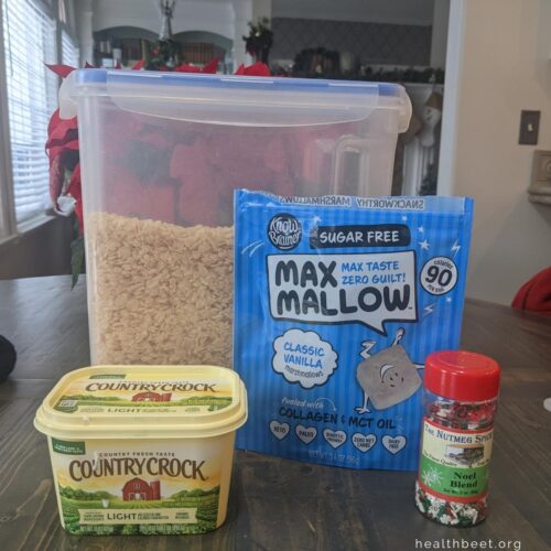 Low Sugar & Low Calorie Rice Crispy Treats Health Beet