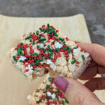 low calorie christmas rice cripsy treats