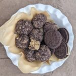 protein cookies and cream protein balls square