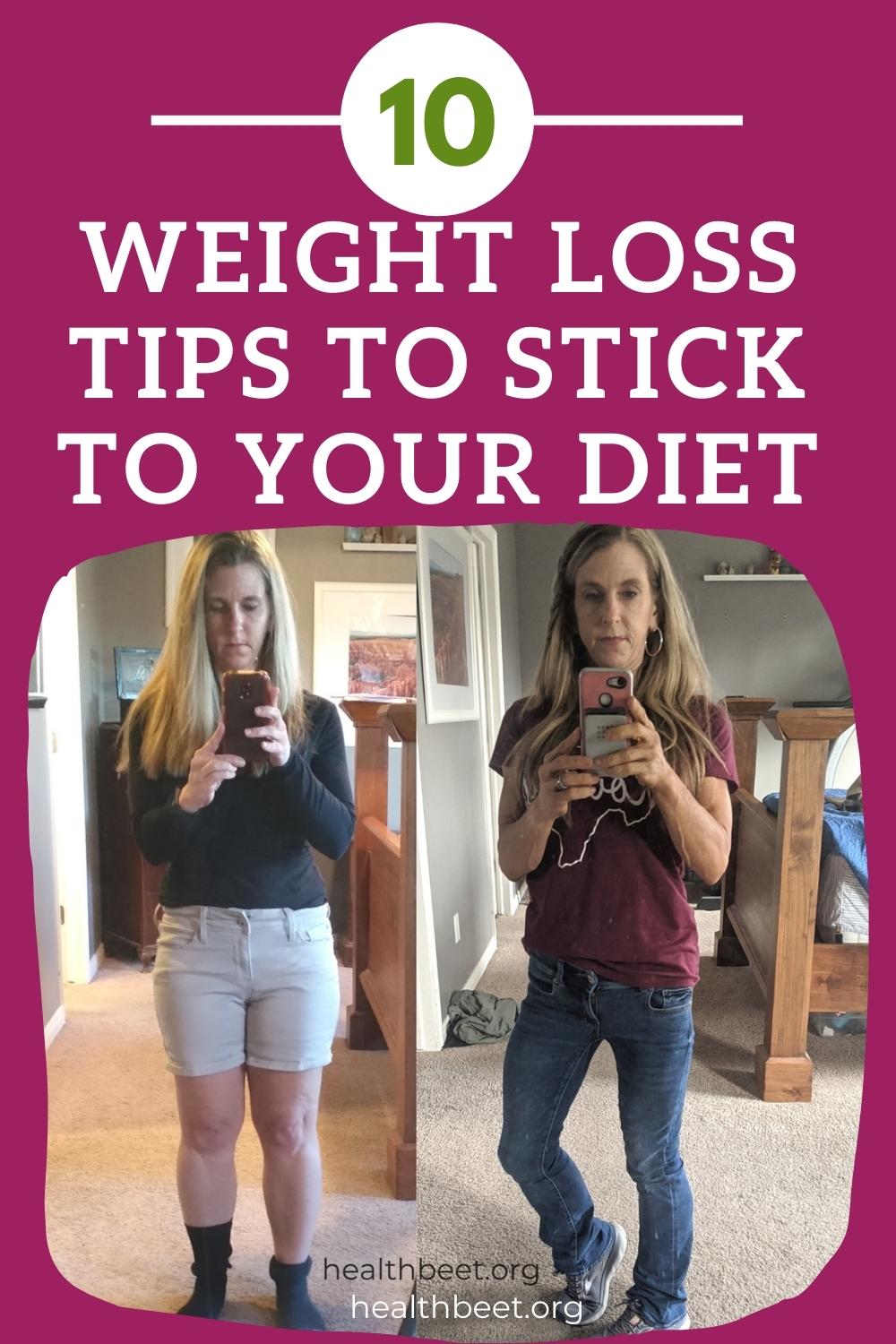 My Best Weight Loss Tips To Stick To Your Diet in 2022 - Health Beet