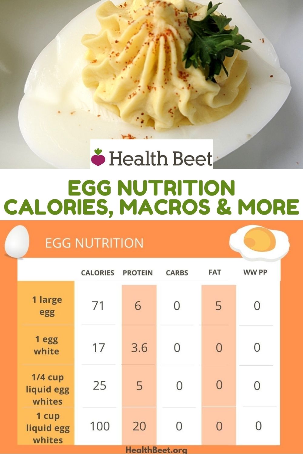 Egg Nutrition 101 Health Beet