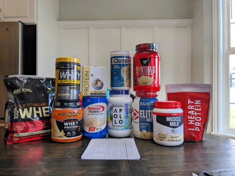 Best Tasting Protein Powder for 2022 and the worst (Results from our