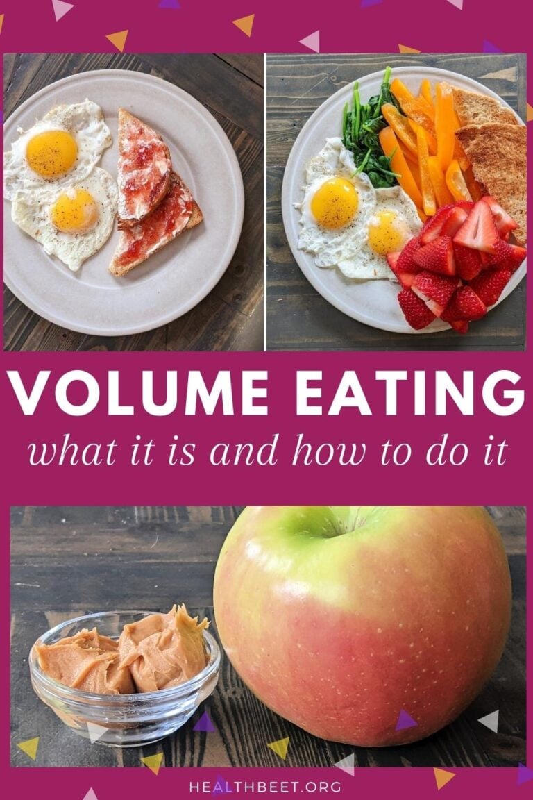 How to Use Volume Eating Eat More Food with Less Calories Health Beet