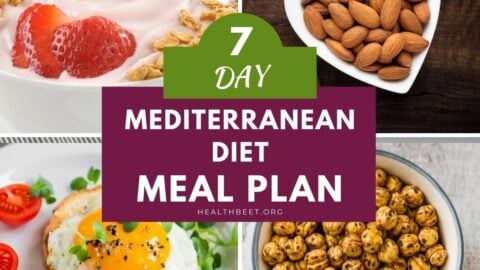 7 Day mediterranean diet meal plan square