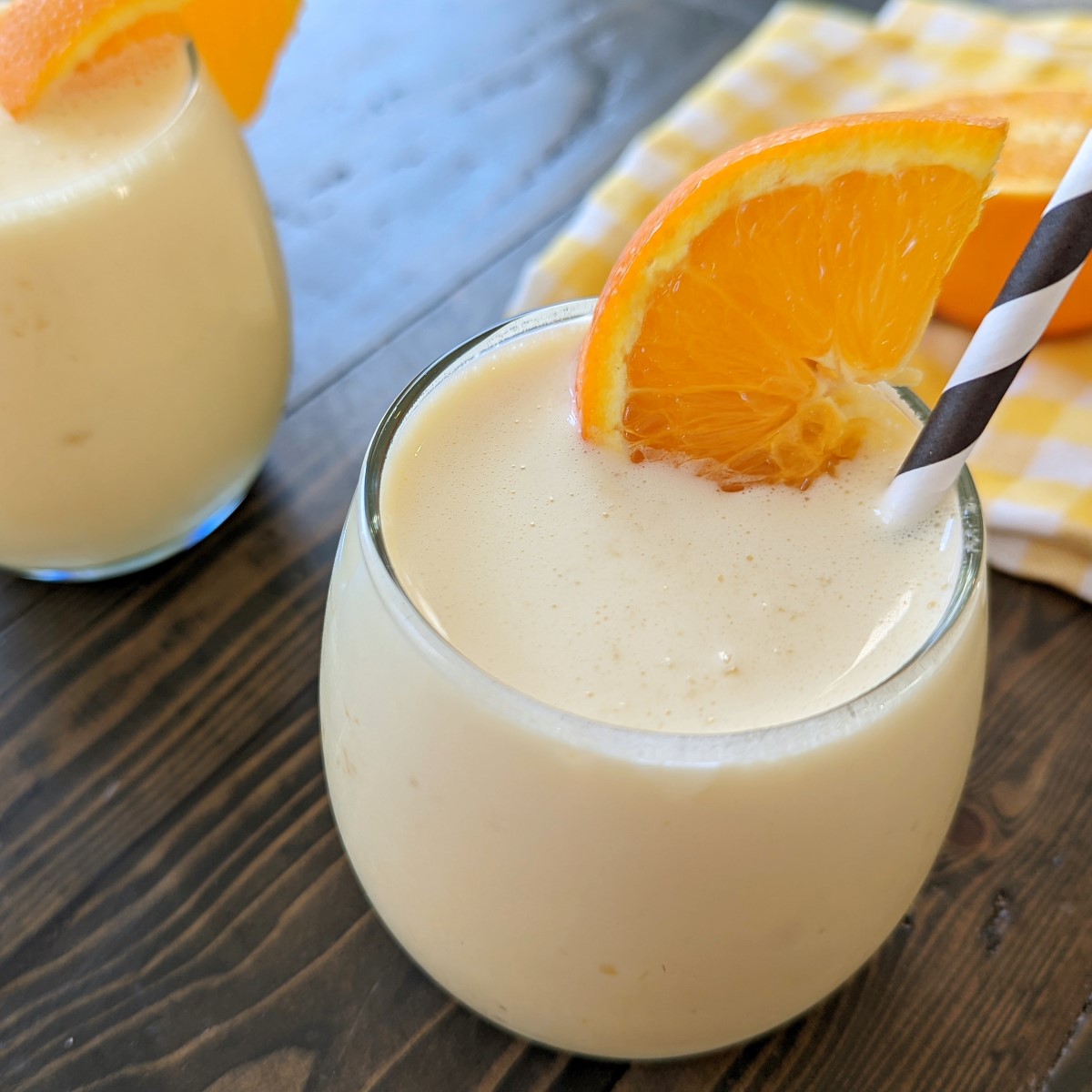 Orange Julius Protein Shake {2 Ingredients!} Health Beet