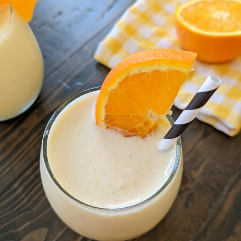 Orange Julius Protein Shake {2 Ingredients!} Health Beet