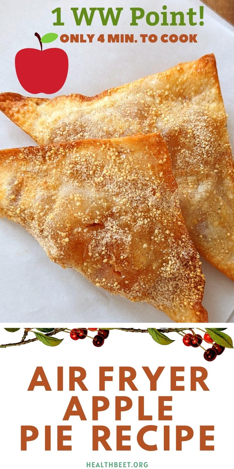 57 Calorie Air Fryer Apple Pie Health Beet
