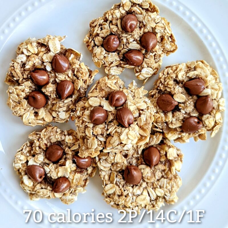 70 Calorie Banana Oat Chocolate Chip Cookies Health Beet
