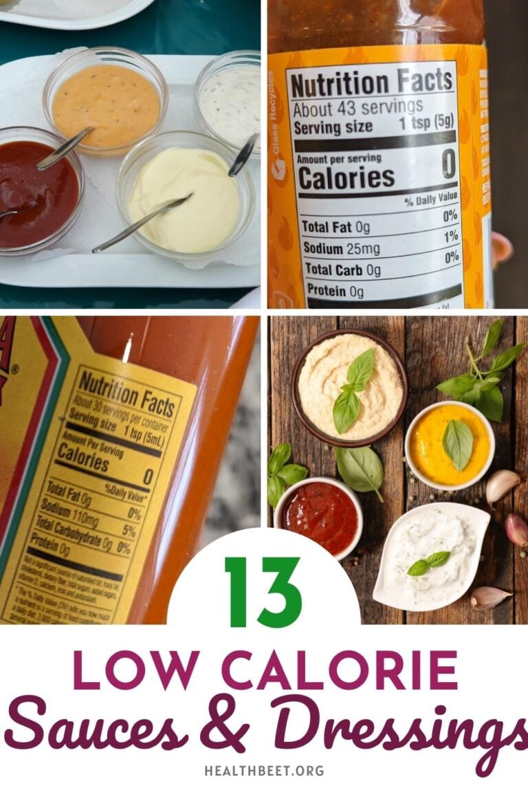 13 Best Low Calorie Sauces & Dressings You Can Find at The Store Health Beet
