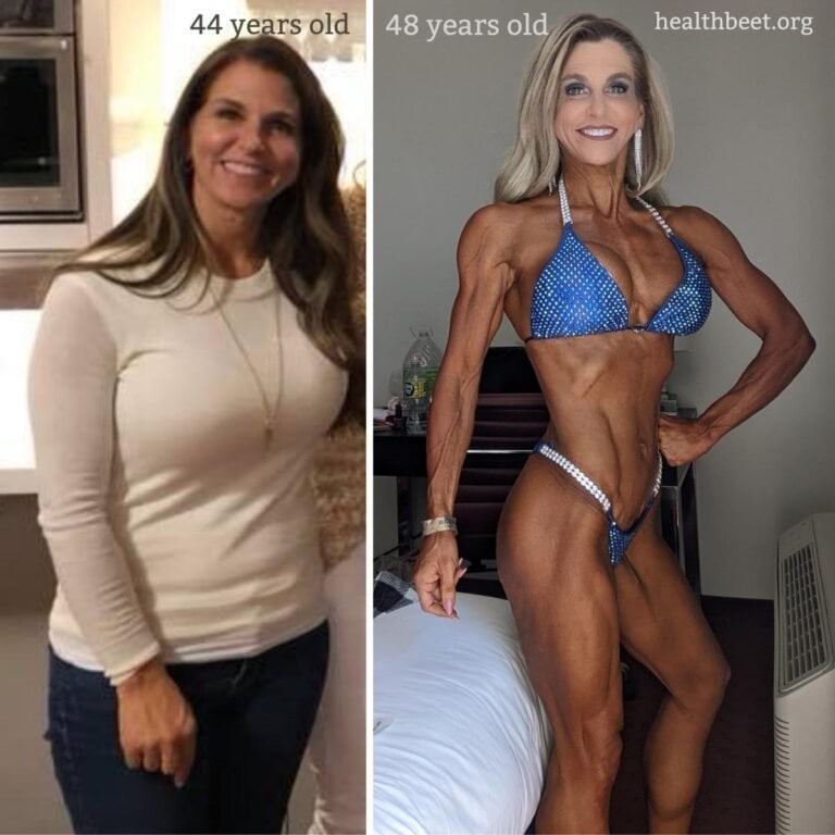 bikini prep without a coach before and after