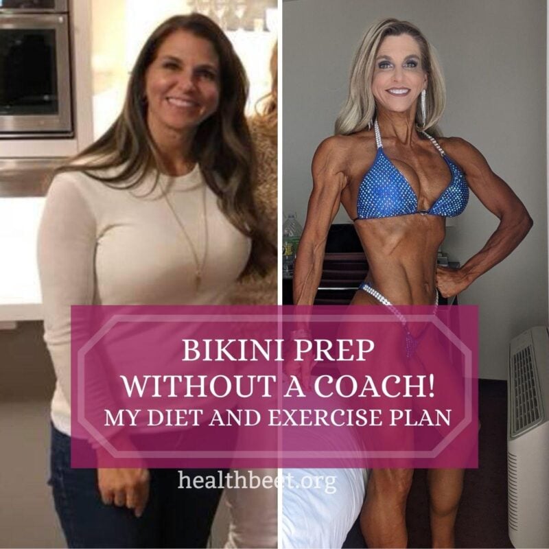 Bikini competitor 2025 workout split