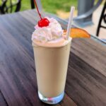chick fil-a protein peach milkshake