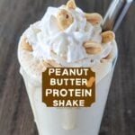 Delicious Peanut butter protein shake sq