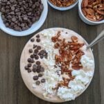 German Chocolate Cake Protein Bowl square