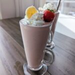 strawberry banana protein shake