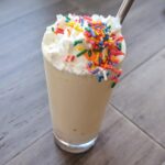 Birthday cake protein shake