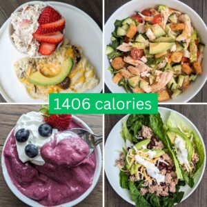 is 1400 calories enough