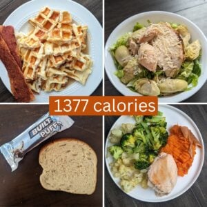is 1400 calories enough