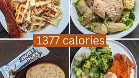 68 days to go 1400 calorie day