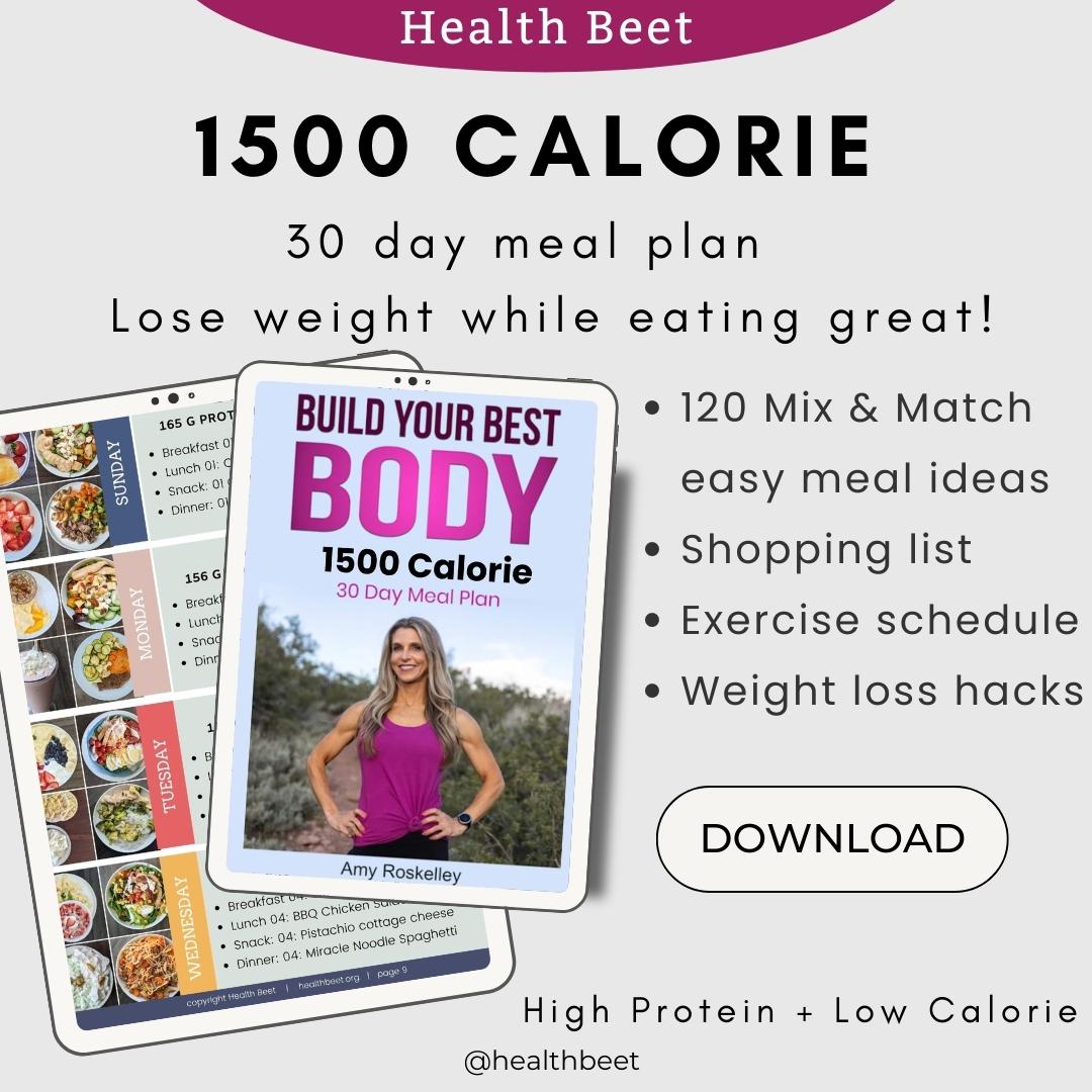 120 Weight Loss Meals In A 1500 Calorie Diet E book Health Beet