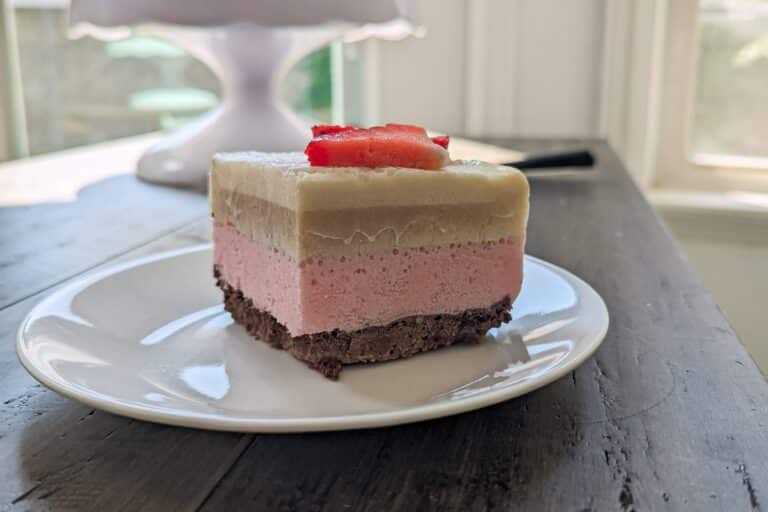 3 Layer Protein Ice Cream Cake Health Beet