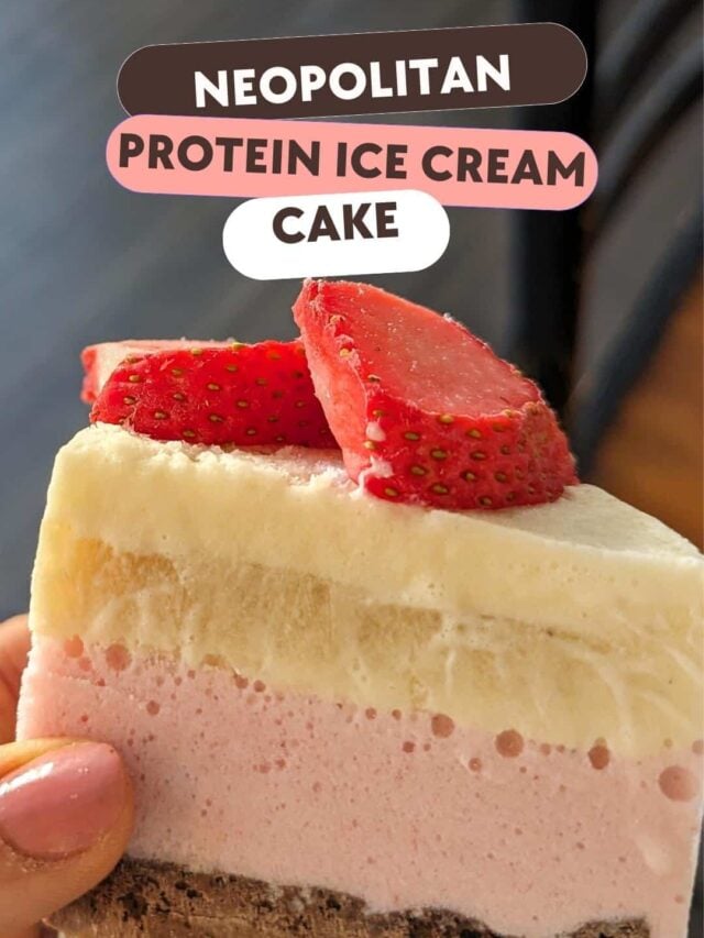 Neapolitan Protein Ice Cream Cake Health Beet
