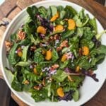 spinach salad with mandarin oranges and nuts