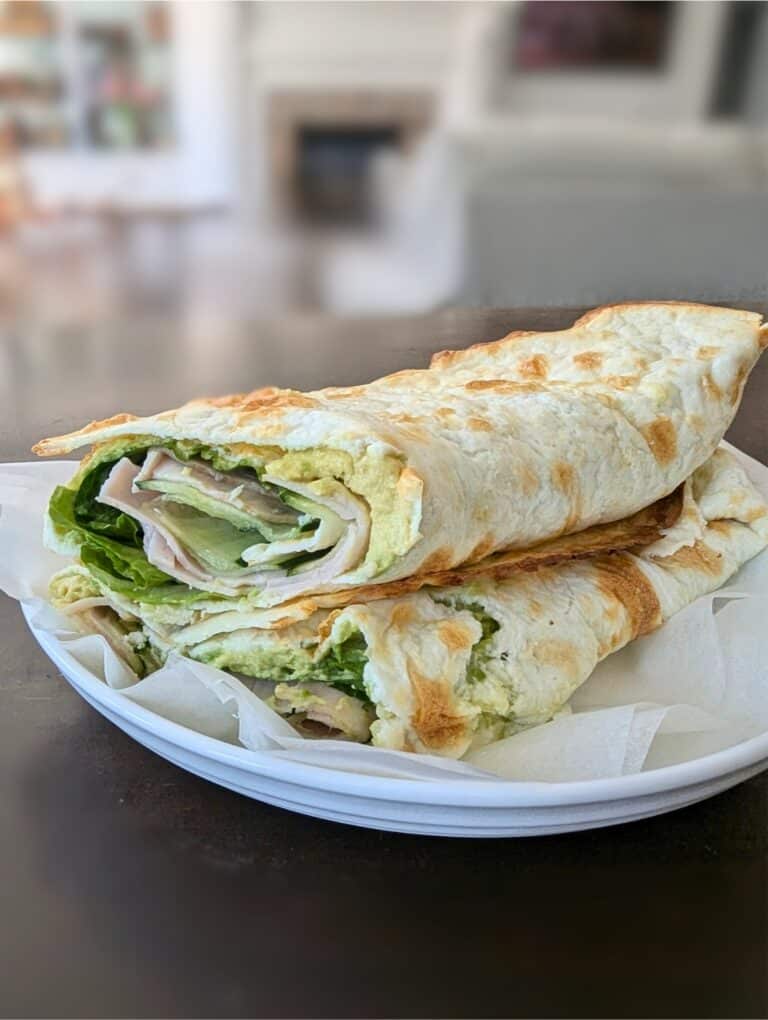 Viral Baked Cottage Cheese Wrap with Egg Whites {Low Calorie Recipe
