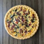 quiche spinach and mushroom recipe