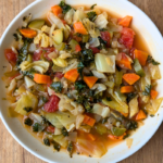 Low Calorie Cabbage Soup Recipe - Top View