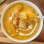 lightened up butternut squash soup