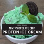 Mint chocolate chip protein ice cream ninja creami thumbnail