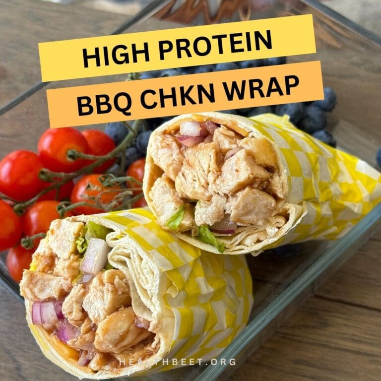 Flavorful BBQ Chicken Wrap