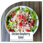 Chicken Raspberry Poppyseed Salad for weight loss thumbnail