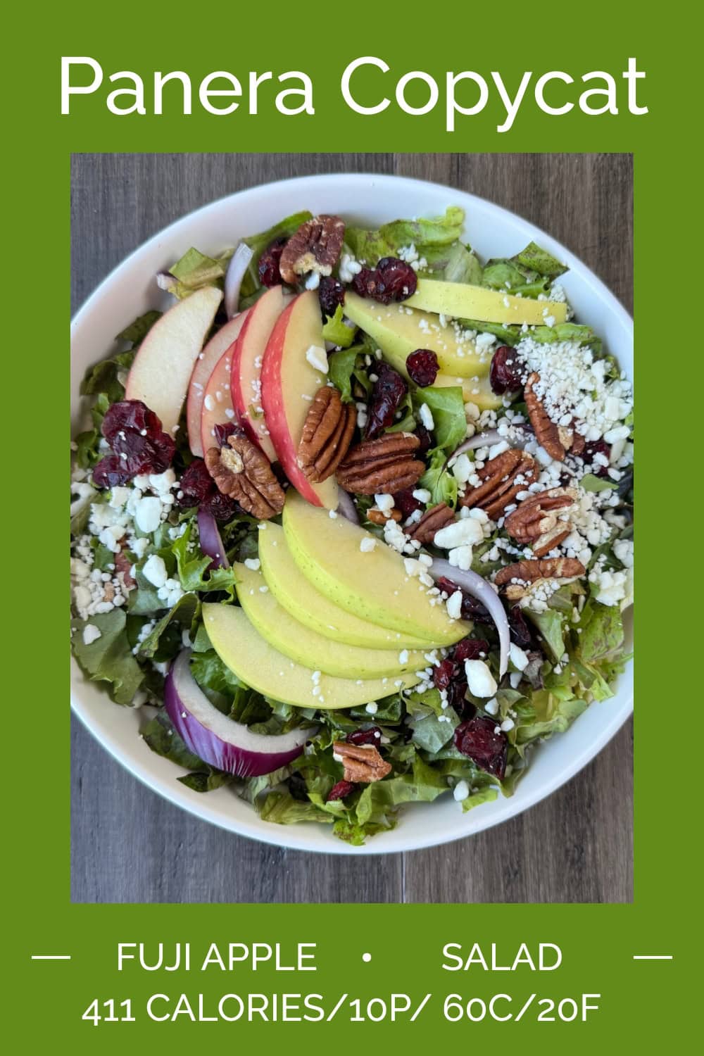 Panera Fuji Apple Salad copycat