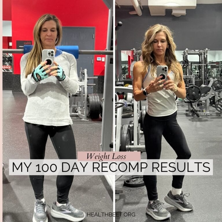 100 day recomp results at the gym